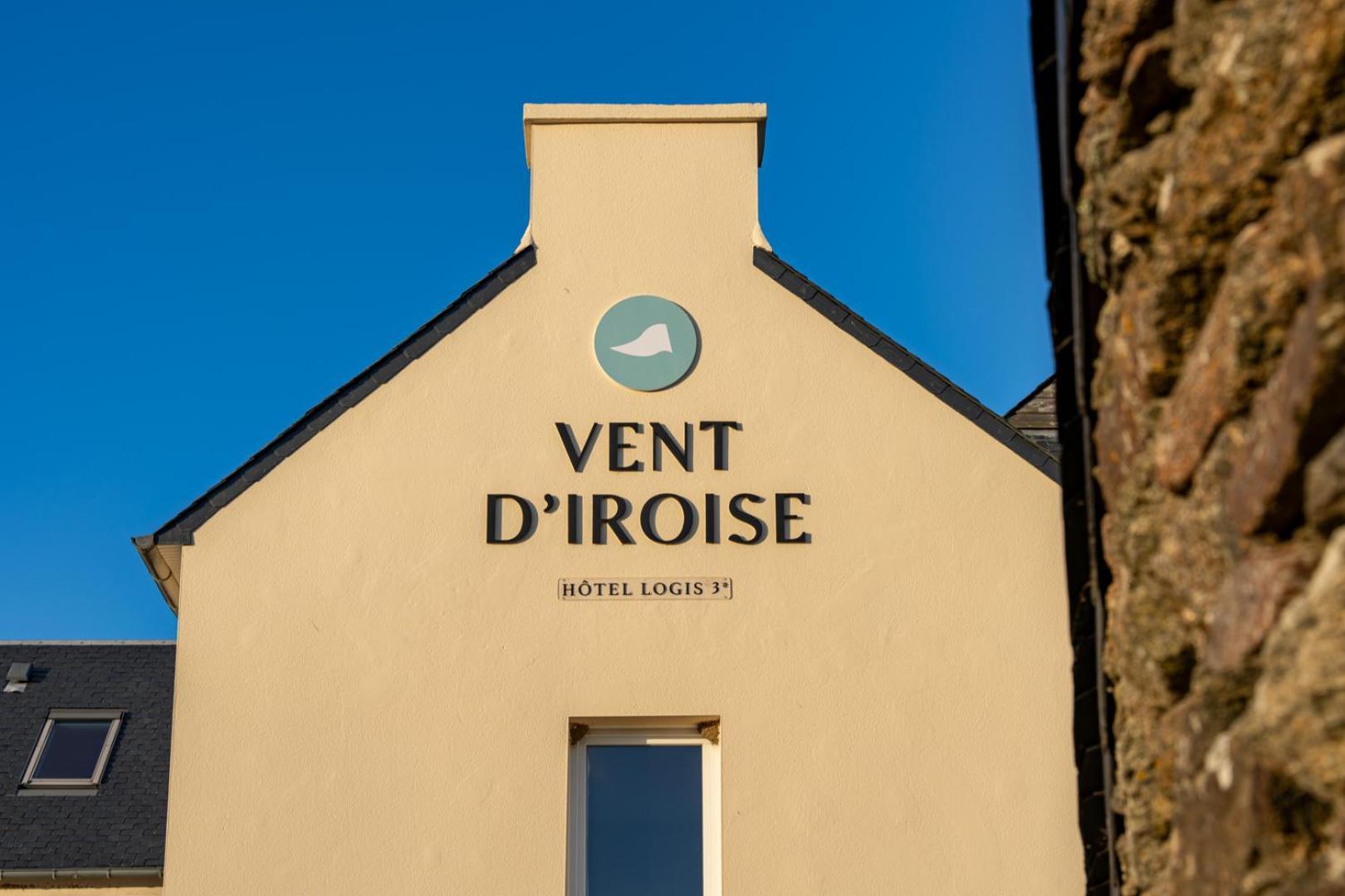 Logis Hôtel Vent d'Iroise Plougonvelin Exterior foto