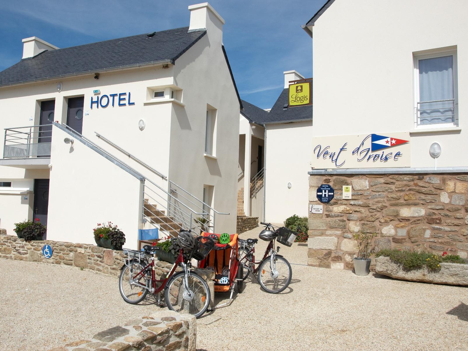 Logis Hôtel Vent d'Iroise Plougonvelin Exterior foto